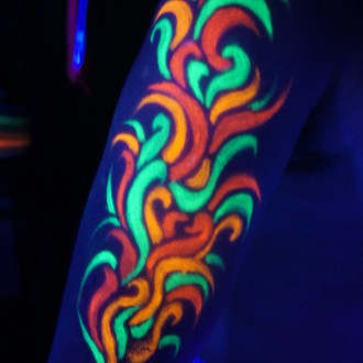 Blacklight Body Art